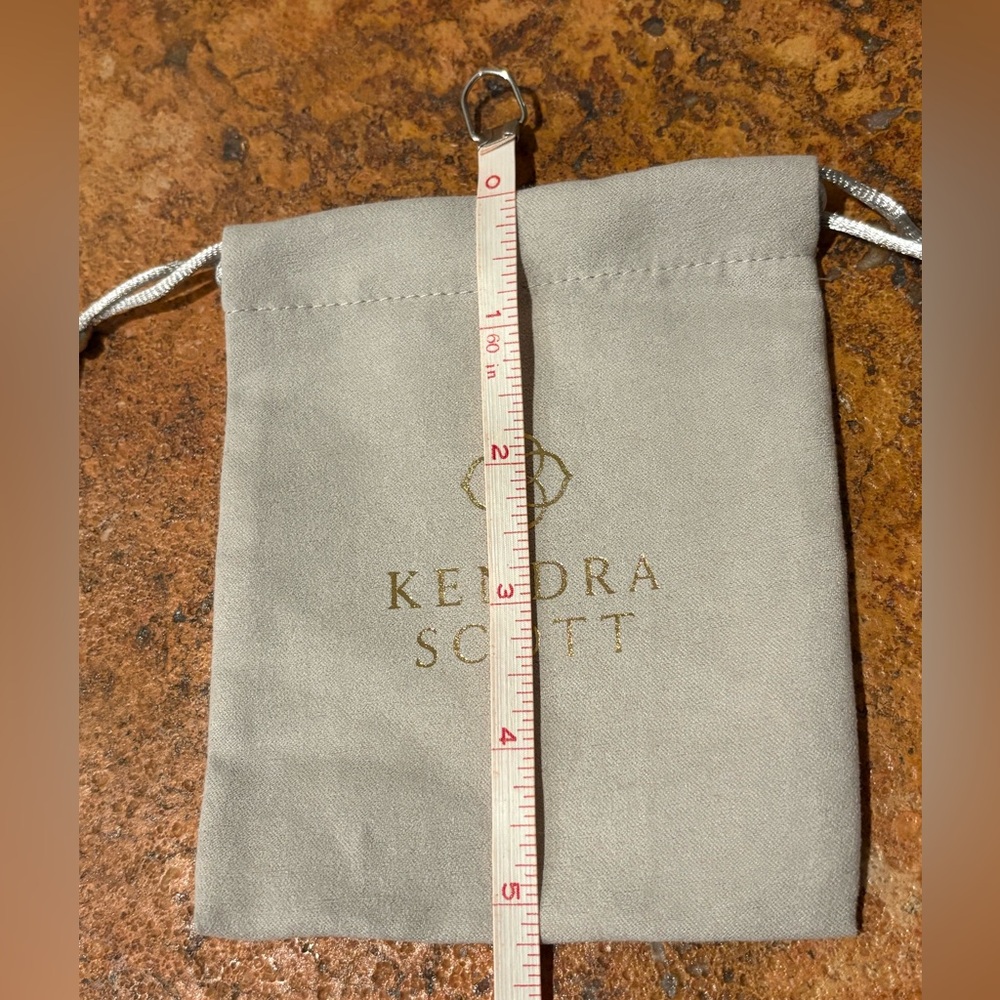 Lot of 15 Kendra Scott Jewelry Drawstring Gray Dust Bags Small Travel Pouches - Picture 7 of 7